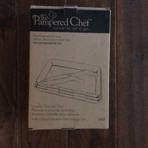Pampered Chef coating trays